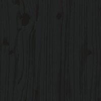 Kastdeurtjes voor buitenkeuken 50x9x82 cm grenenhout zwart 8