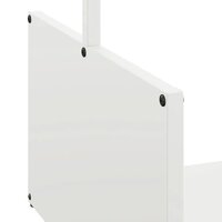 Brandhoutrek 40x40x40 cm koudgewalst staal wit 7