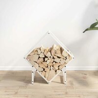 Brandhoutrek 50x25x50 cm koudgewalst staal wit 3