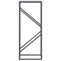 Brandhoutrek 40x25x100 cm koudgewalst staal antraciet 5