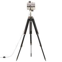 Vloerlamp driepoot 165 cm massief mangohout      5