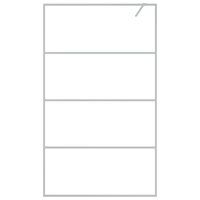 Inloopdouchewand 115x195 cm transparant ESG-glas zilverkleurig 3