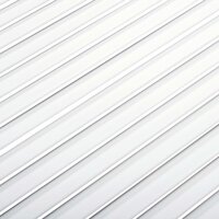 Kastdeur met lamellen 69x49,4 cm massief grenenhout wit 5