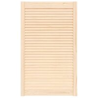 Kastdeur met lamellen 99,3x59,4 cm massief grenenhout 2