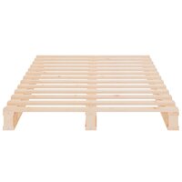 Palletbed massief grenenhout 90x190 cm 5