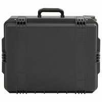 Flightcase draagbaar 62,5x50x28,5 cm PP zwart 2