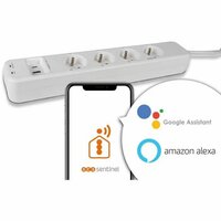 4-voudige Stekkerdoos zonder Schakelaar SCS SENTINEL SmartPlug 240 V 3