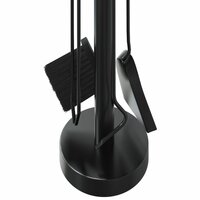 5-delige Haardset 18x56 cm staal 8