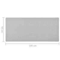 Tapijtloper 50x100 cm lichtgrijs 7