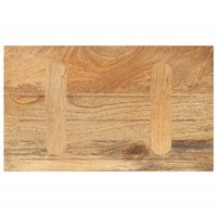 Tafelblad rechthoekig 50x20x3,8 cm massief mangohout 5