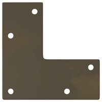 Salontafelpoten conische vorm 4 st 30-31 cm staal naturel 7