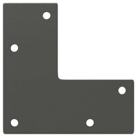 Salontafelpoten conische vorm 4 st 42-43 cm staal antraciet 7