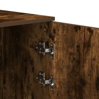 Opbergkast 40x45x103,5 cm bewerkt hout gerookt eikenkleur 9