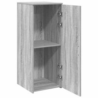 Opbergkast 40x45x103,5 cm bewerkt hout grijs sonoma eikenkleur 4