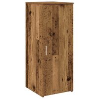 Opbergkast 40x45x103,5 cm bewerkt hout oud houtkleurig 2
