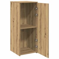 Opbergkast 40x45x103,5 cm bewerkt hout artisanaal eikenkleur 4