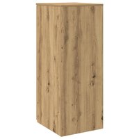 Opbergkast 40x45x103,5 cm bewerkt hout artisanaal eikenkleur 7