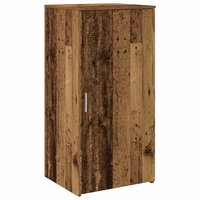 Opbergkast 50x45x103,5 cm bewerkt hout oud houtkleurig 2