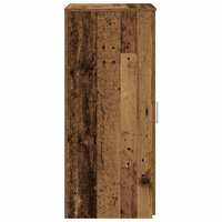 Opbergkast 50x45x103,5 cm bewerkt hout oud houtkleurig 5