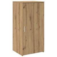 Opbergkast 50x45x103,5 cm bewerkt hout artisanaal eikenkleur 2