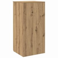 Opbergkast 50x45x103,5 cm bewerkt hout artisanaal eikenkleur 6