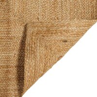 Tapijt Beige 60 x 110 cm Jute 6