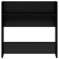 Wand Schoenenkasten met plank Anders Zwart eiken Bewerkt hout 5