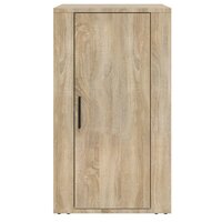 Dressoir 40x33x70 cm bewerkt hout sonoma eikenkleurig 3