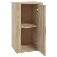 Dressoir 40x33x70 cm bewerkt hout sonoma eikenkleurig 4