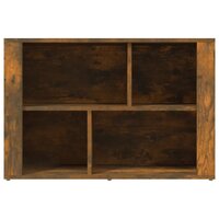 Dressoir 80x30x54 cm bewerkt hout gerookt eikenkleurig 5
