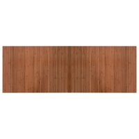 Vloerkleed rechthoekig 70x200 cm bamboe bruin 2