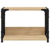 Printerstandaard 44x26x31,5 cm bewerkt hout sonoma eikenkleurig 4