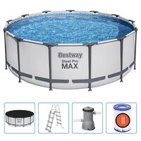 Bestway Zwembadset Steel Pro MAX rond 396x122 cm 2