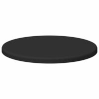 Tafelblad Zwart 30 x 30 x 1.5 cm Bewerkt hout 5