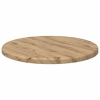 Tafelblad artisanaal eikenkleurig 30 x 30 x 1.5 cm Bewerkt hout 5