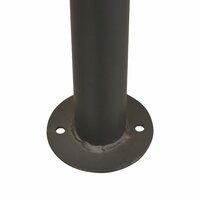 Prieel 4x4 m staal beige 6