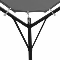 Prieel 4x4 m antraciet 5