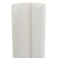 Tuinhek Dubbelzijdig Wit 1,8x5 m PVC 6