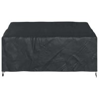 Tuinbankhoes Zwart 175 x 85 x 65 / 94 cm 600D stof 4