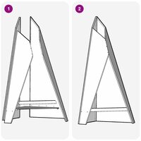 Vuurkorf Bruin 58 x 40 x 100 cm Cortenstaal 9