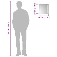 Badkamerspiegel LED 30x30 cm 6