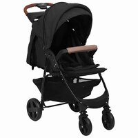 Kinderwagen 3-in-1 staal antracietkleurig 2