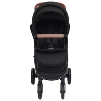 Kinderwagen 3-in-1 staal antracietkleurig 4