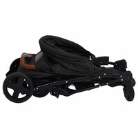 Kinderwagen 3-in-1 staal antracietkleurig 9