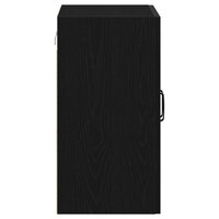 Wandkast 60x31x60 cm bewerkt hout zwart eikenkleurig 7