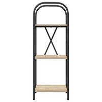 Boekenkast Sonoma eiken 40 x 30 x 109 cm Bewerkt hout 5
