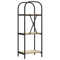 Boekenkast Sonoma eiken 40 x 30 x 109 cm Bewerkt hout 7