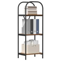 Boekenkast Oud hout 40 x 30 x 109 cm Bewerkt hout 3