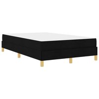 Boxspring bed Zwart en Bruin 120 x 190 cm 2