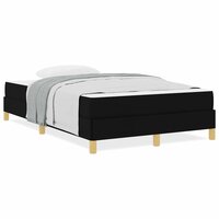 Boxspring bed Zwart en Bruin 120 x 190 cm 4